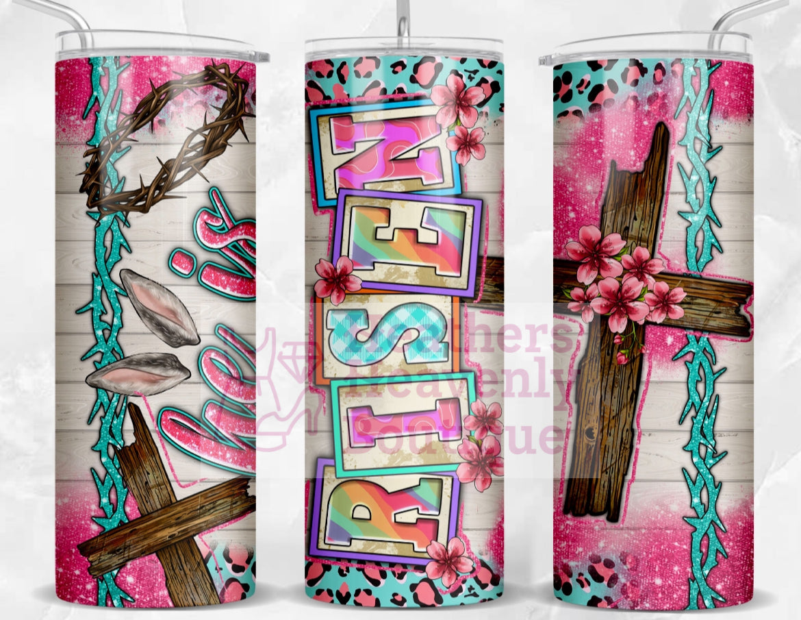 Easter Tumblers Handmade Sublimation 20oz.