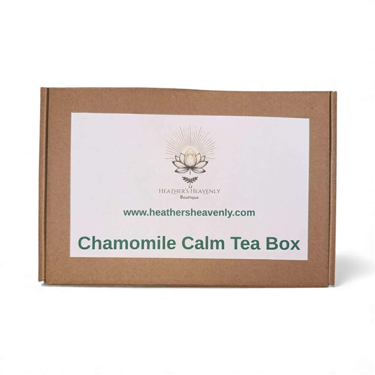 Heavenly Botanicals chamomile tea relaxation gift set for sleep support