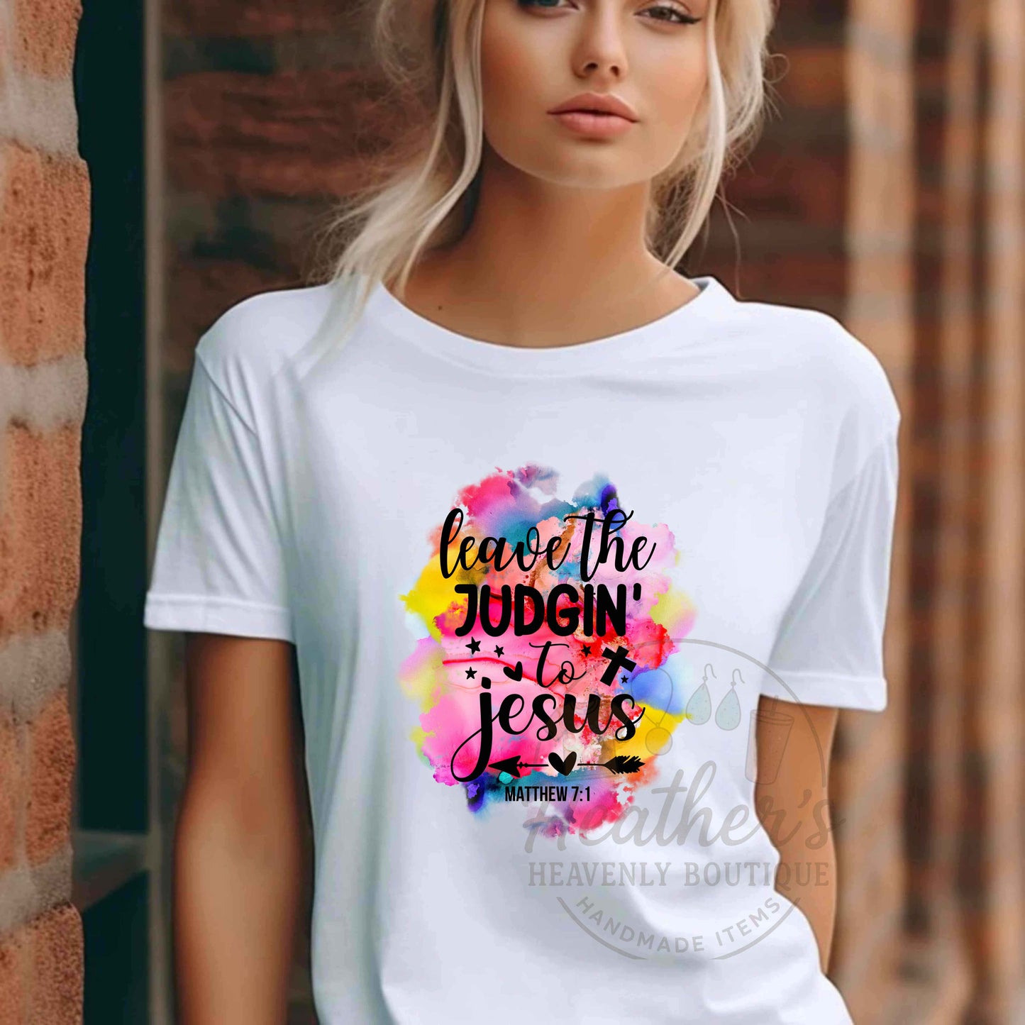 Leave the Judgin' to Jesus T-Shirt
