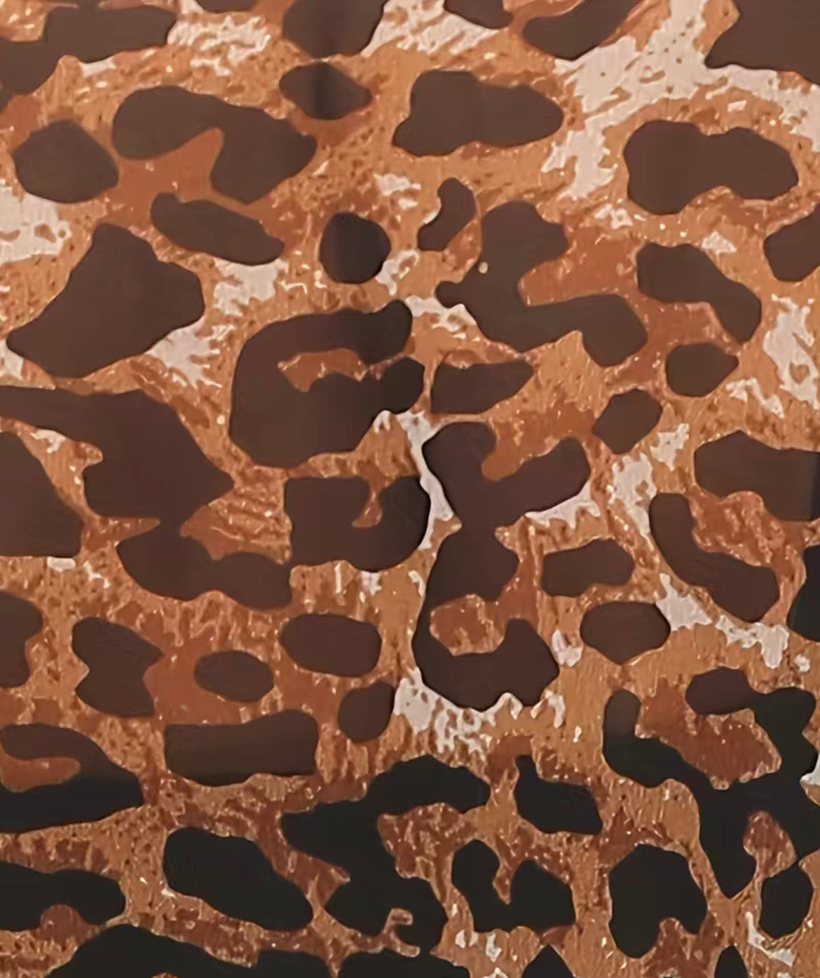 Leopard Sheer Coverup Kimono