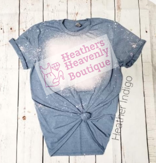 Heather Indigo Bleached Tee Grab Bag