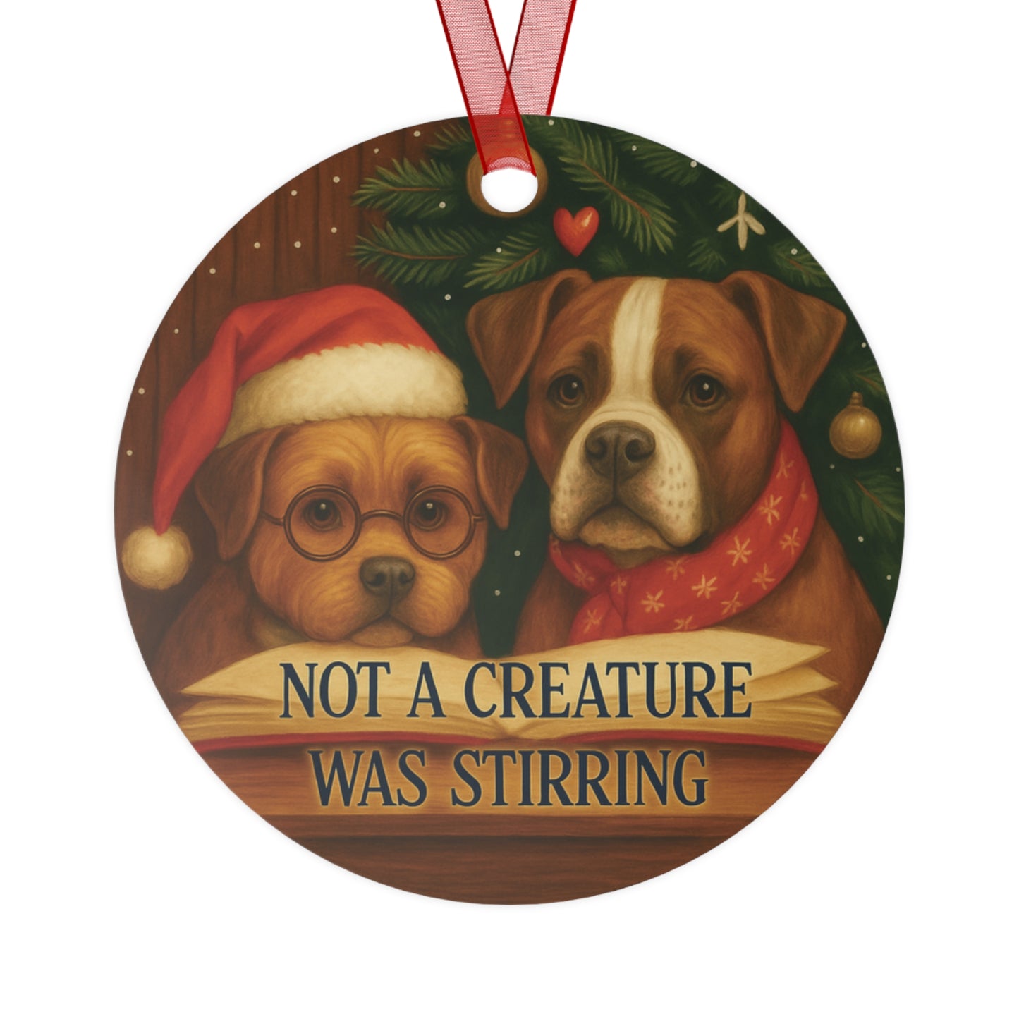 Festive Dog Ornaments, Dog Lovers Decor, Holiday Tree Decorations, Personalized Dog Ornaments, Unique Holiday Gifts - Heather's Heavenly Boutique
