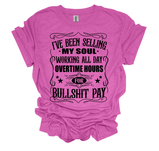 Overtime Hours and BS Pay Pink