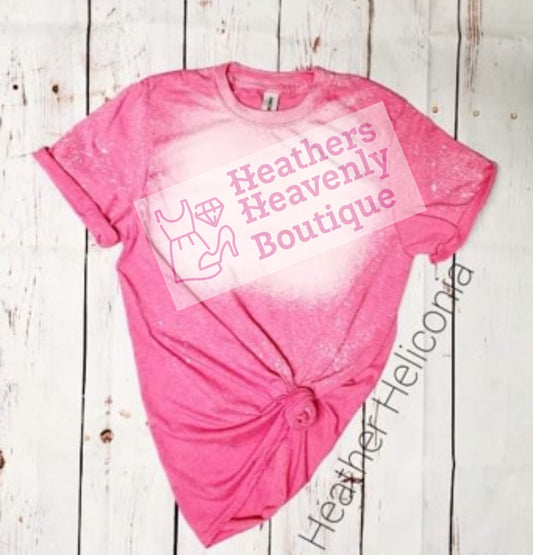 Heather Heliconia Bleached Tee Grab Bag