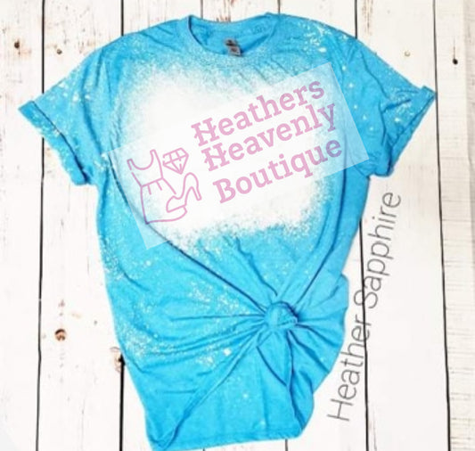 Heather Sapphire Bleached Tee Grab Bag