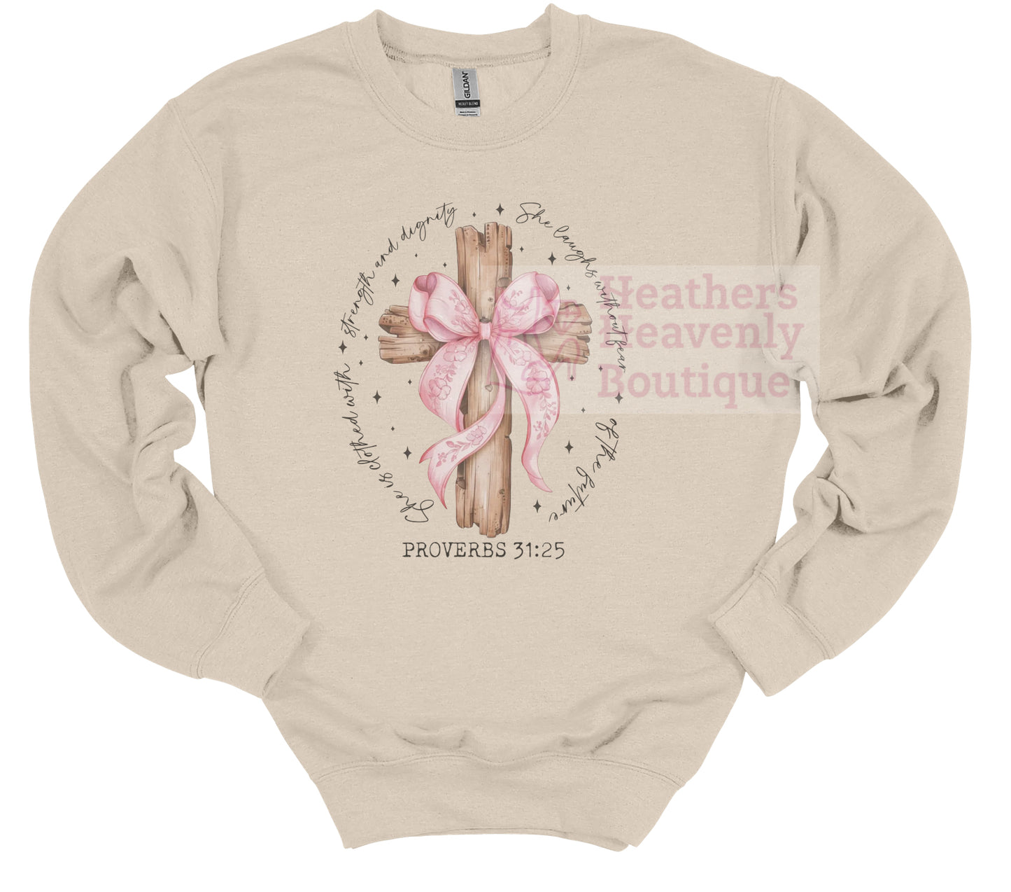 Proverbs 31:25 Graphic Sweatshirt