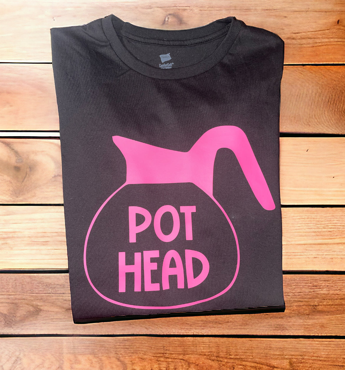 Pot Head Coffee One of a Kind T-Shirt - Heather's Heavenly Boutique