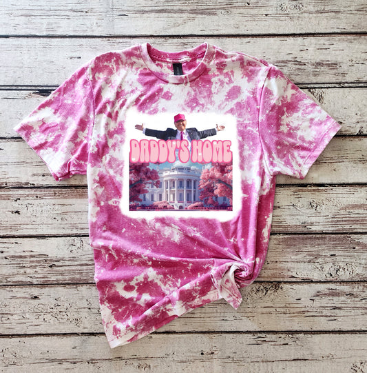 Trump Daddy’s Home Bleached Graphic T-Shirt