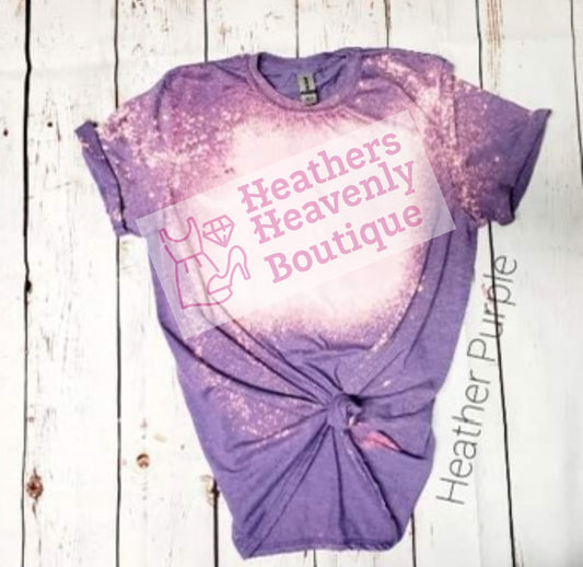 Heather Purple Bleached Tee Grab Bag