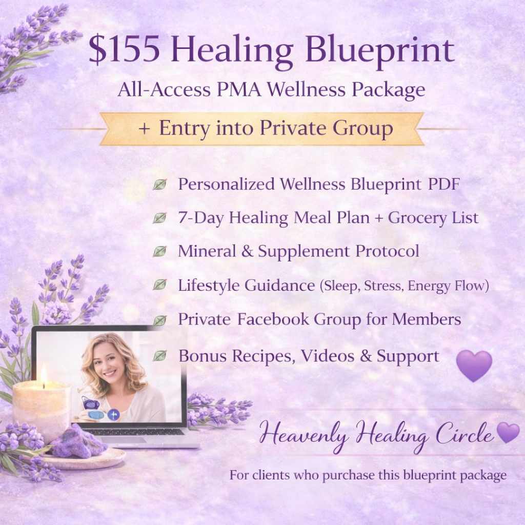 Healing Blueprint Package – Personalized Wellness Plan + Private Group Access - Heather's Heavenly Boutique