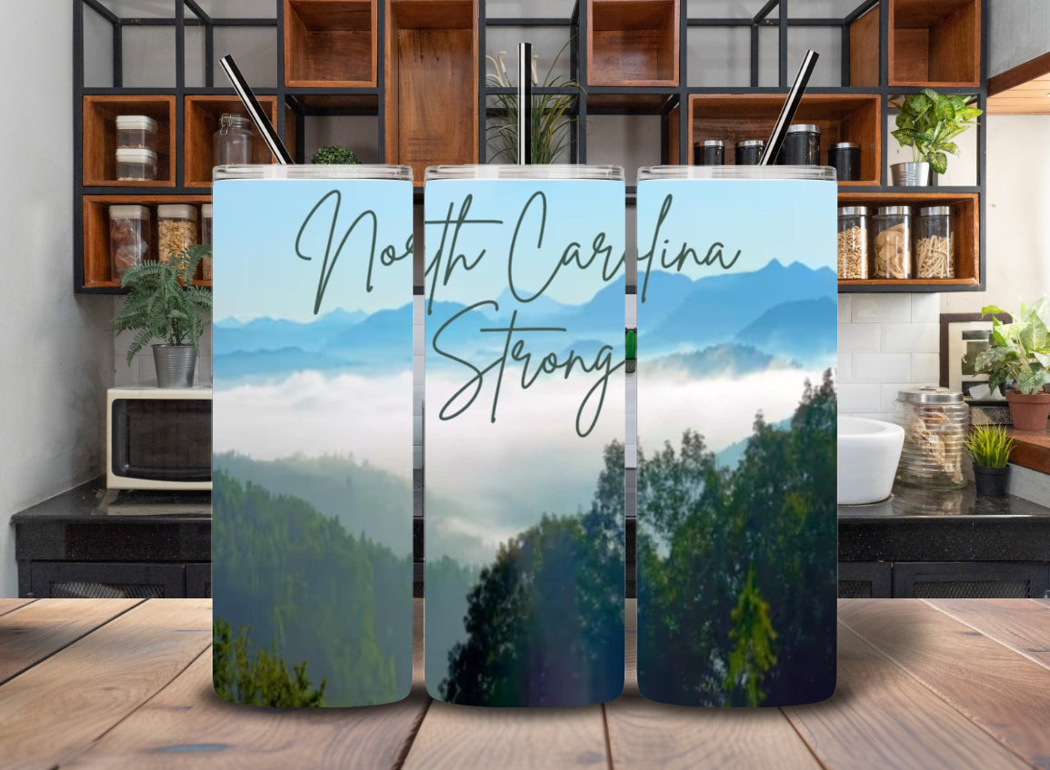 North Carolina Strong Tumbler 20oz.