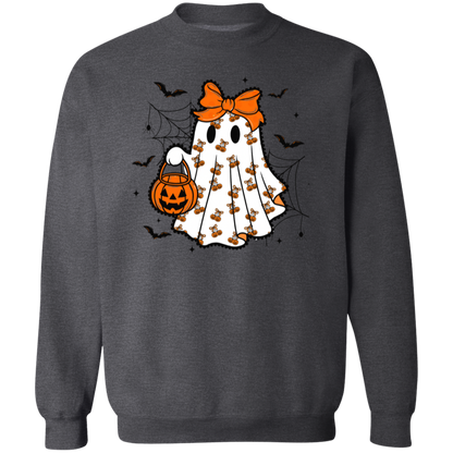 Halloween graphic sweatshirt for women – cozy fall outfit