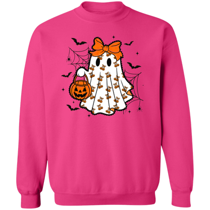 Ghost and pumpkin Halloween sweatshirt – cute trick or treat top