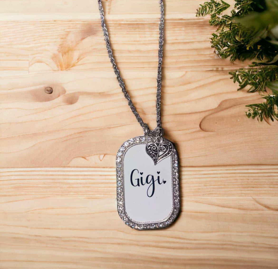 Handmade Custom GiGi Charm Necklace - Heather's Heavenly Boutique