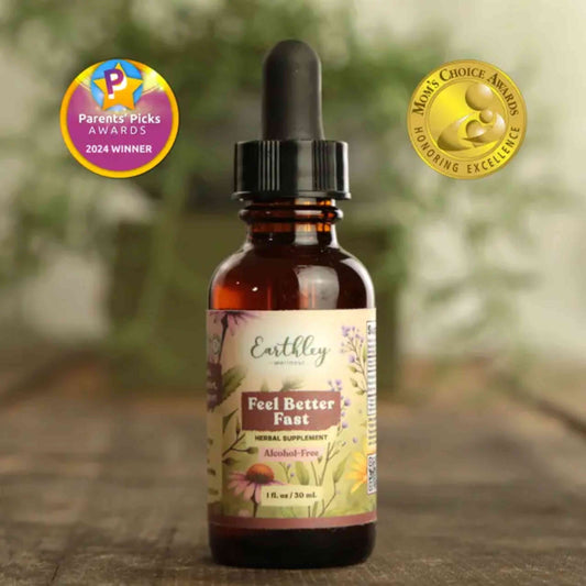 Feel Better Fast Tincture – Natural Fever, Stomach, and Immune Support
