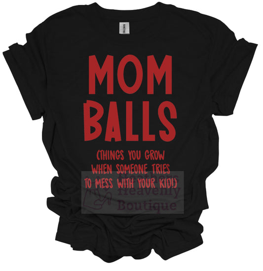 Mom Balls Graphic T-Shirt