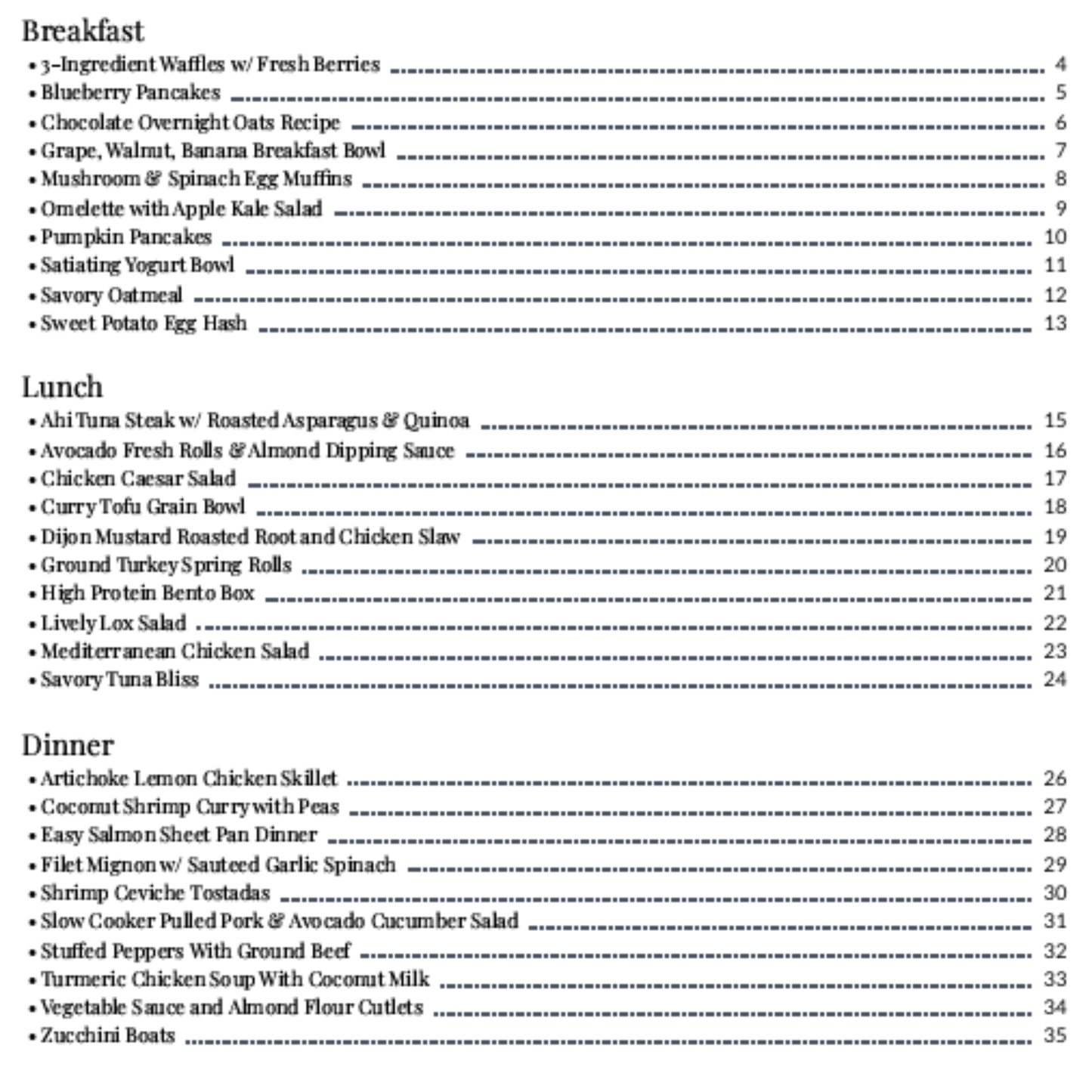 Gluten & Dairy Free Recipe Bundle - Heather's Heavenly Boutique