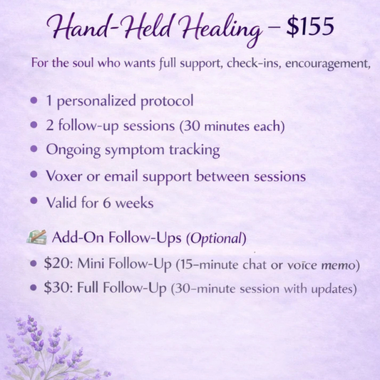 Hand-Held Healing: Complete 1-on-1 Coaching Bundle