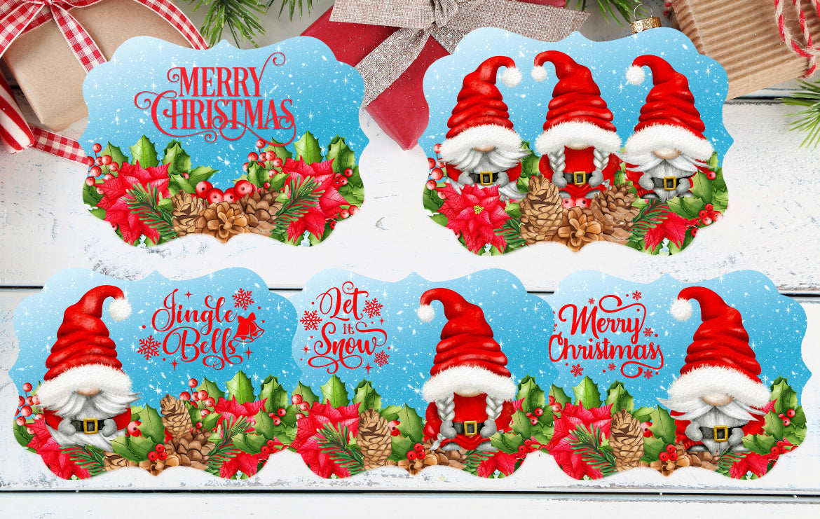 Christmas Gnome Benelux Ornament Bundle - Heather's Heavenly Boutique