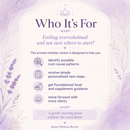 Starter Wellness Review | Personalized Root-Cause Wellness Guidance