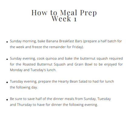 9-Day Pescatarian Anti-Inflammatory Meal Plan - Heather's Heavenly Boutique