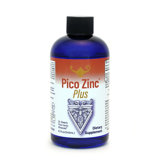 Pico Zinc Plus® – Liquid Ionic Zinc with Selenium for Immune & Thyroid Support