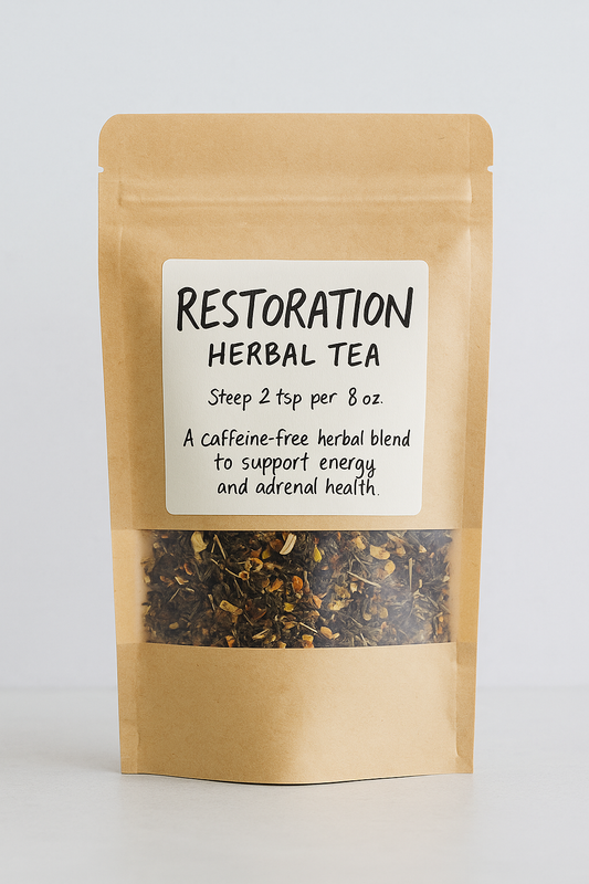 Restoration Herbal Tea | Replenishing Wellness Blend | Heavenly Botanicals