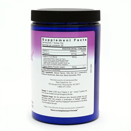 Vitamin C ReSet® Powder – Buffered, Non-Acidic Vitamin C with Electrolytes