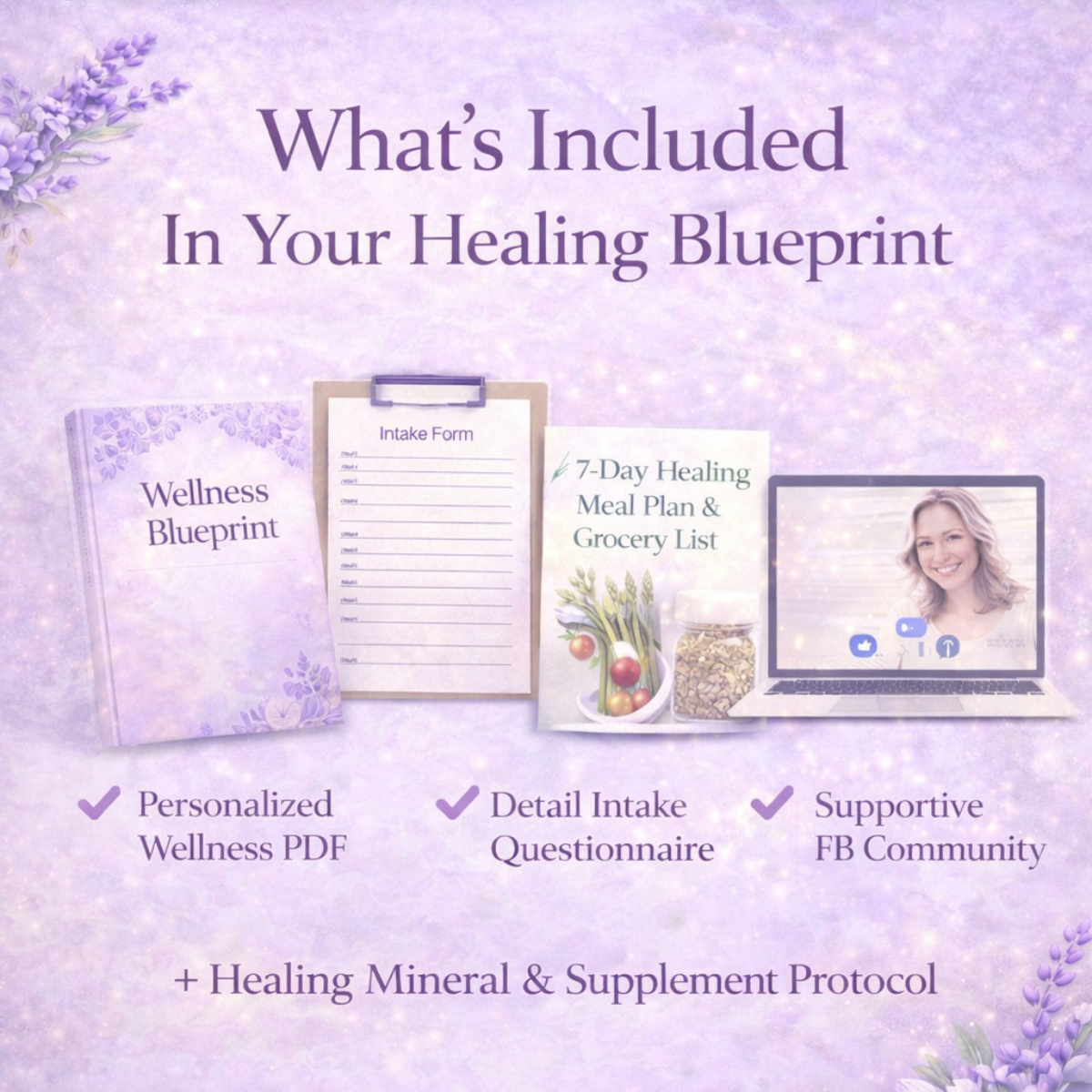 Healing Blueprint Package – Personalized Wellness Plan + Private Group Access - Heather's Heavenly Boutique