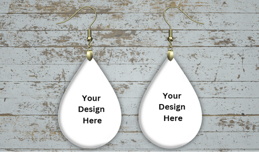 Custom Handmade Sublimation Earring Designs - Heather's Heavenly Boutique