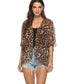 Leopard Sheer Coverup Kimono - Heather's Heavenly Boutique
