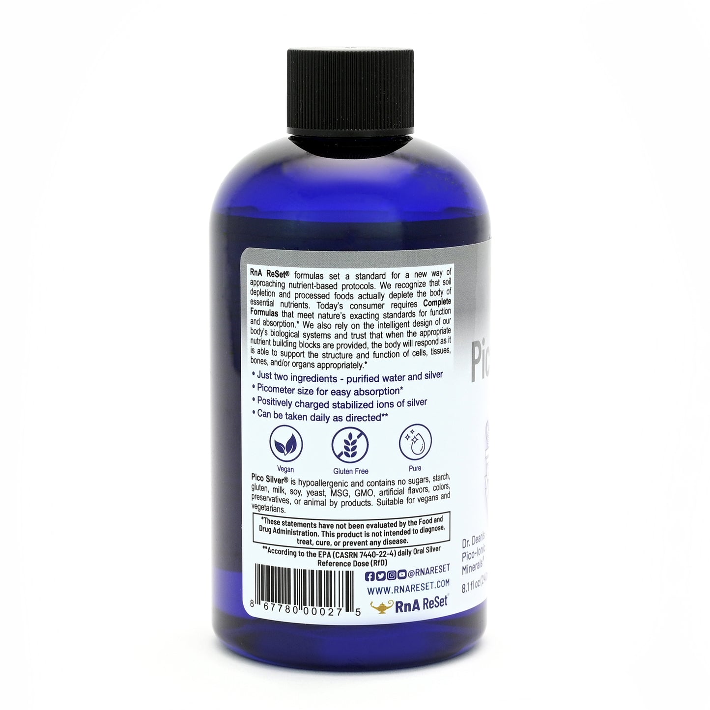 Pico-Silver® Liquid Mineral – Immune & Cellular Support