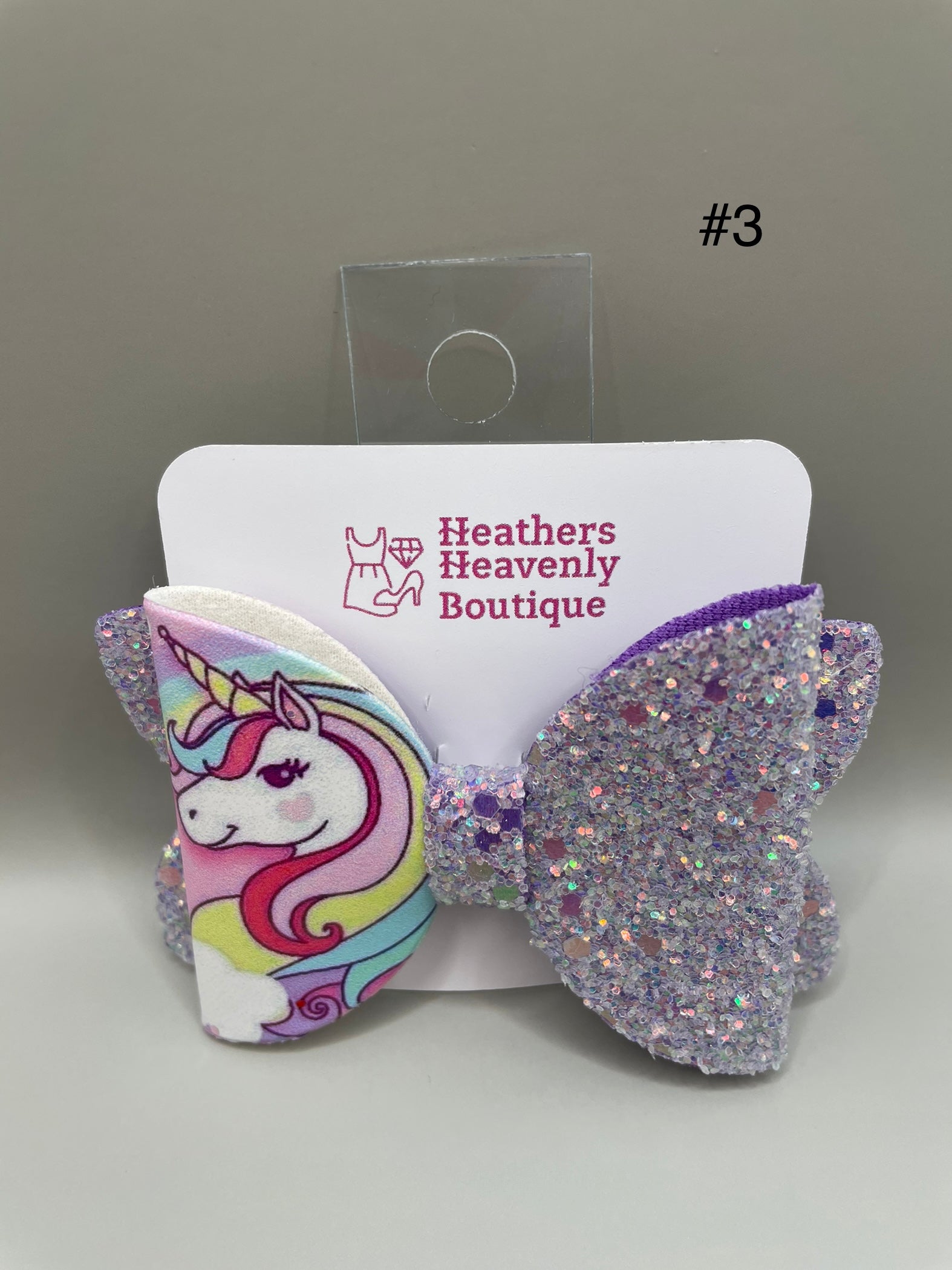 Girls Unicorn Hair Clips - Heather's Heavenly Boutique