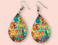 Fall Handmade Sublimation Earrings - Heather's Heavenly Boutique