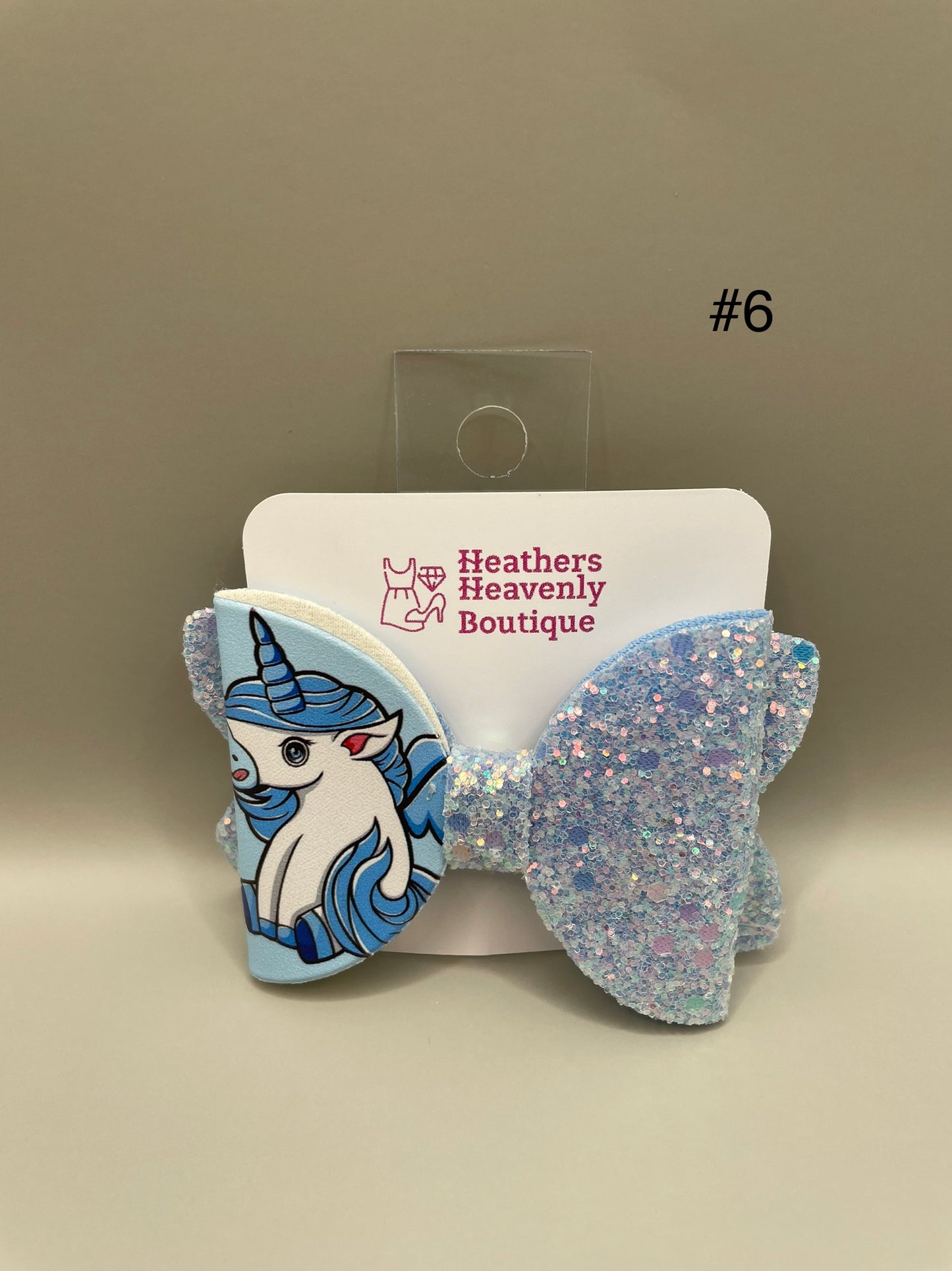 Girls Unicorn Hair Clips - Heather's Heavenly Boutique