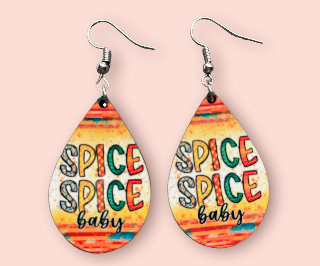 Fall Handmade Sublimation Earrings - Heather's Heavenly Boutique