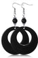 Neon Bright Circular Hoop Earrings - Heather's Heavenly Boutique