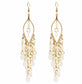 Tassels Galore - White Earring - Heather's Heavenly Boutique